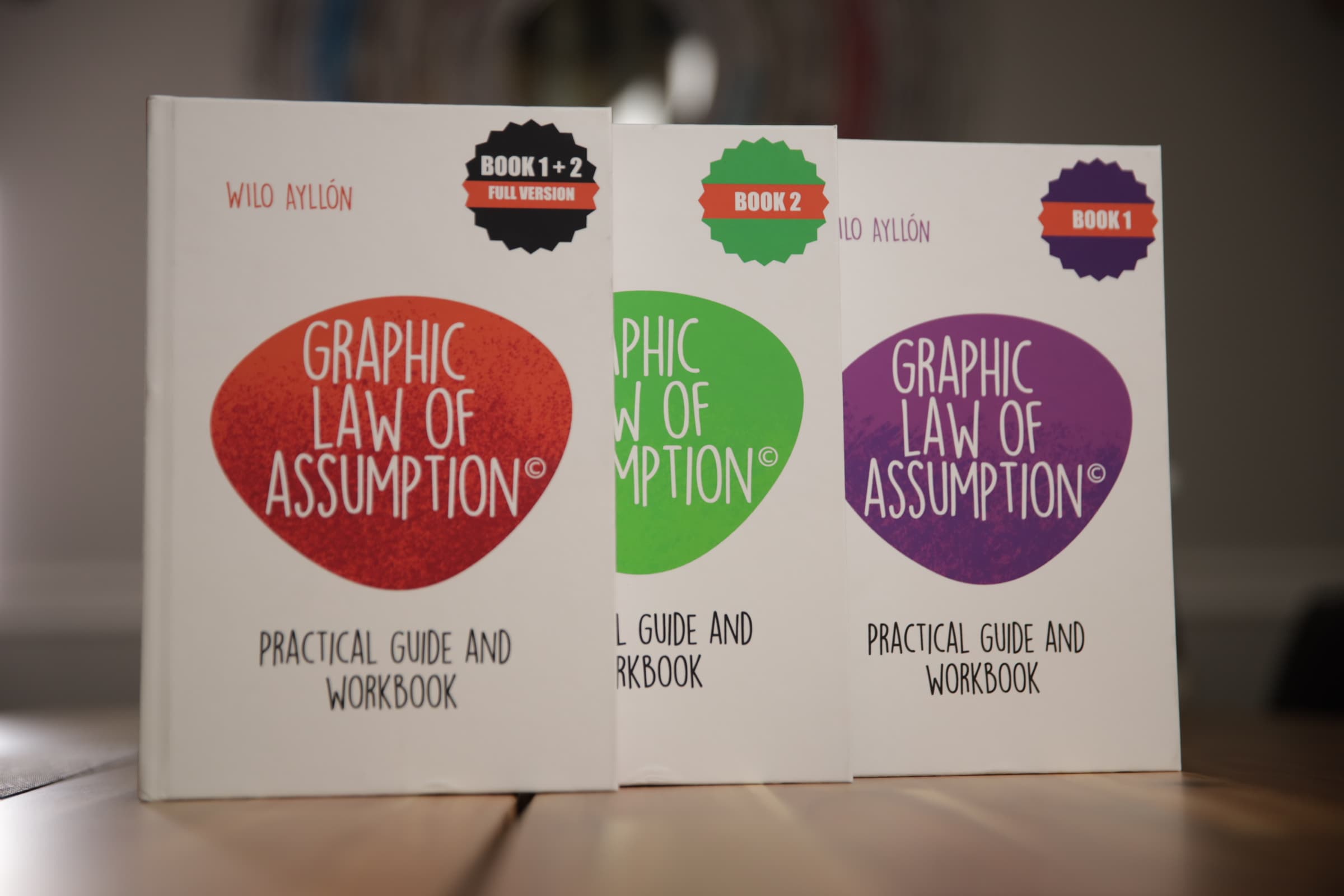 Graphic Law of Assumption — interior pages and cover photography