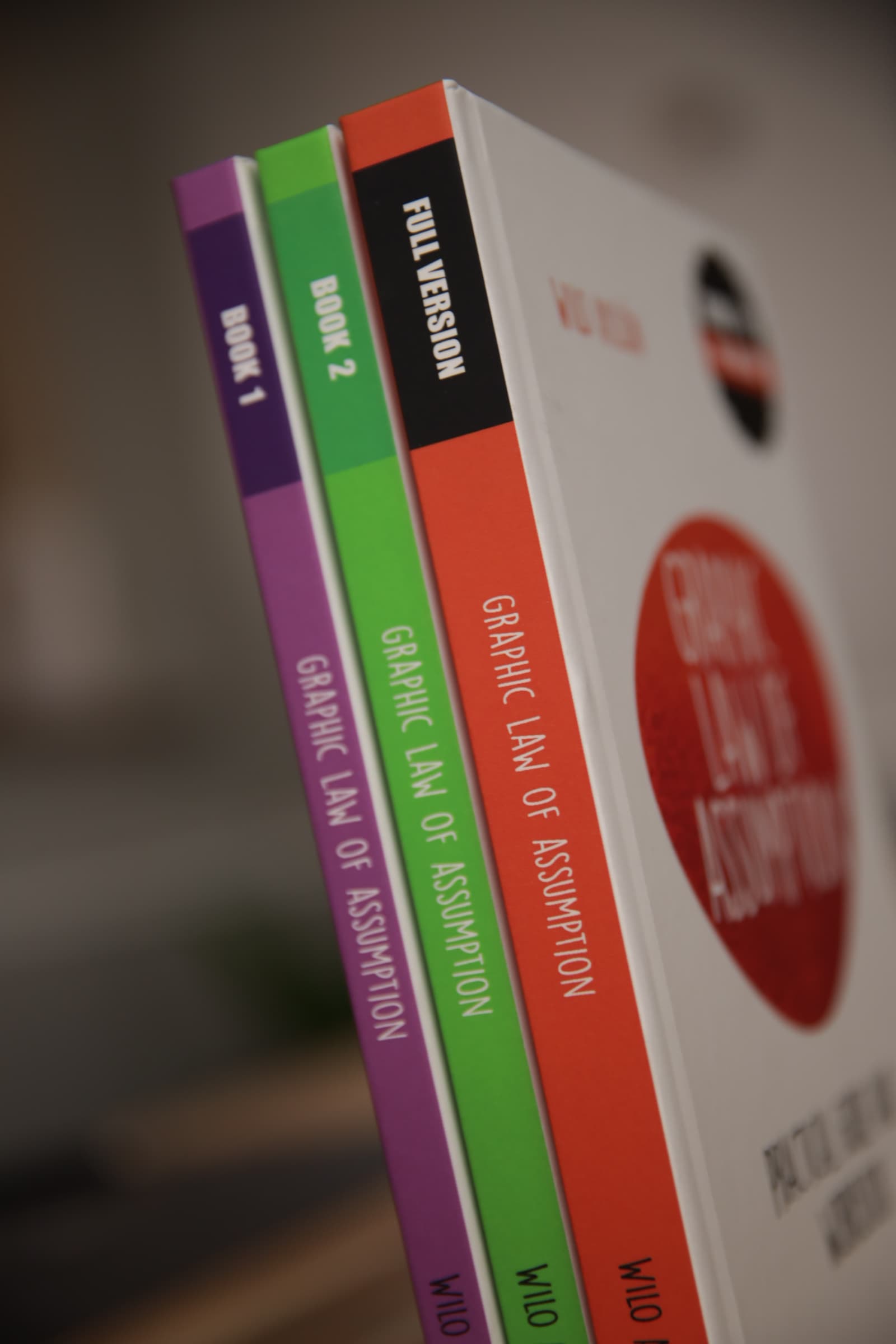 Graphic Law of Assumption — interior pages and cover photography