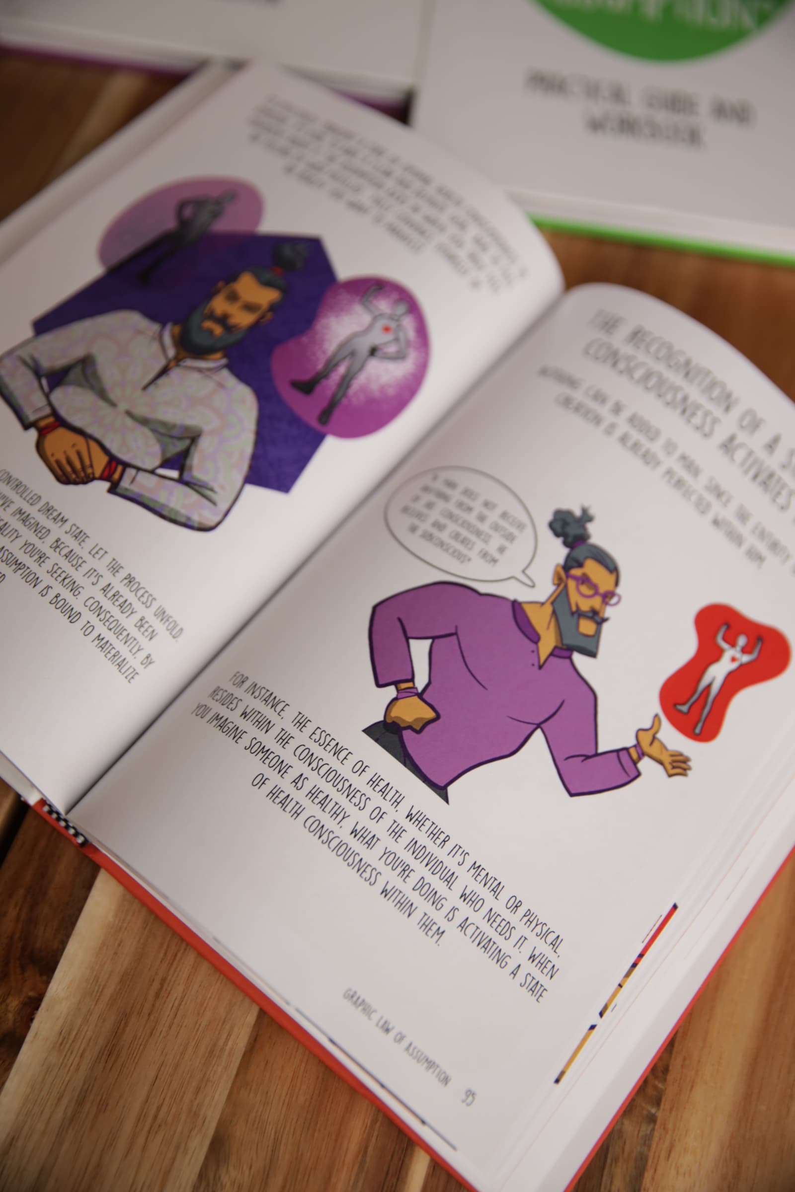 Graphic Law of Assumption — interior pages and cover photography